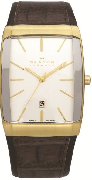 SKAGEN 984LGLD HERREUR, BLACK LABEL
